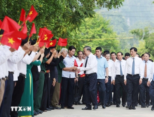 Tổng Bí thư Tô Lâm dự Ngày hội toàn dân bảo vệ an ninh Tổ quốc tại Tuyên Quang