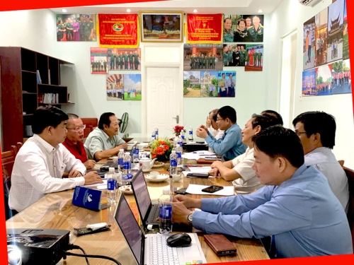 Chủ tịch Hội Thủy sản Việt Nam Nguyễn Việt Thắng làm việc với Hội Thủy sản TP. Hồ Chí Minh