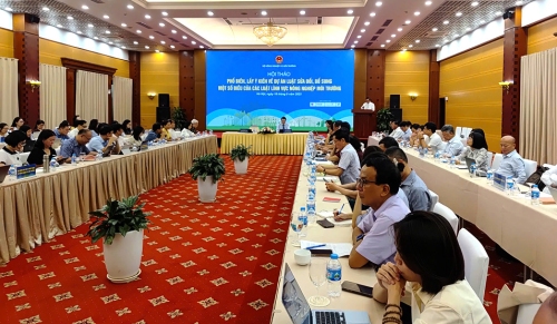 Phổ biến, lấy ý kiến về dự án Luật sửa đổi, bổ sung một số điều của các Luật lĩnh vực nông nghiệp môi trường