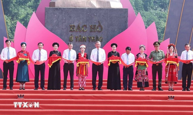 Tổng Bí thư Tô Lâm dự Ngày hội toàn dân bảo vệ an ninh Tổ quốc tại Tuyên Quang 4