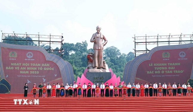 Tổng Bí thư Tô Lâm dự Ngày hội toàn dân bảo vệ an ninh Tổ quốc tại Tuyên Quang 5