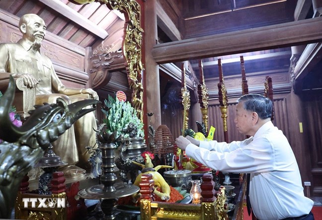 Tổng Bí thư Tô Lâm dự Ngày hội toàn dân bảo vệ an ninh Tổ quốc tại Tuyên Quang 7