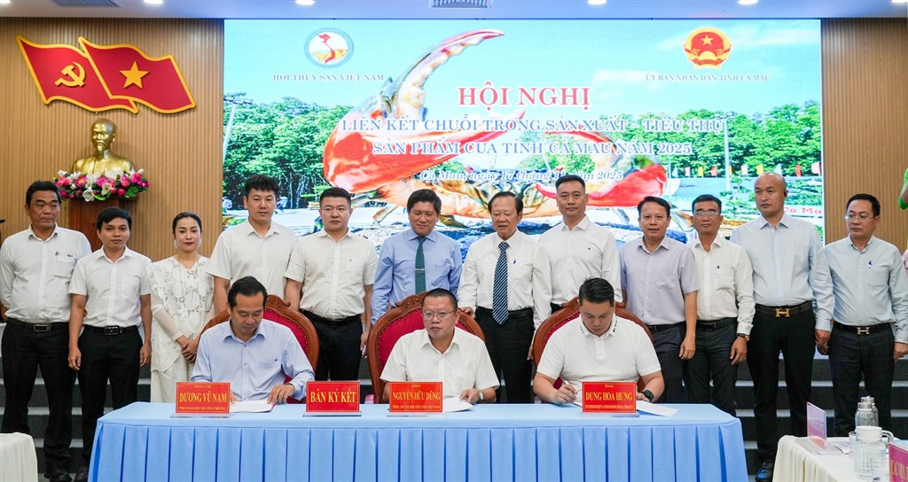 Xây dựng chuỗi liên kết cua Cà Mau Bệ phóng cho đặc sản vươn xa1