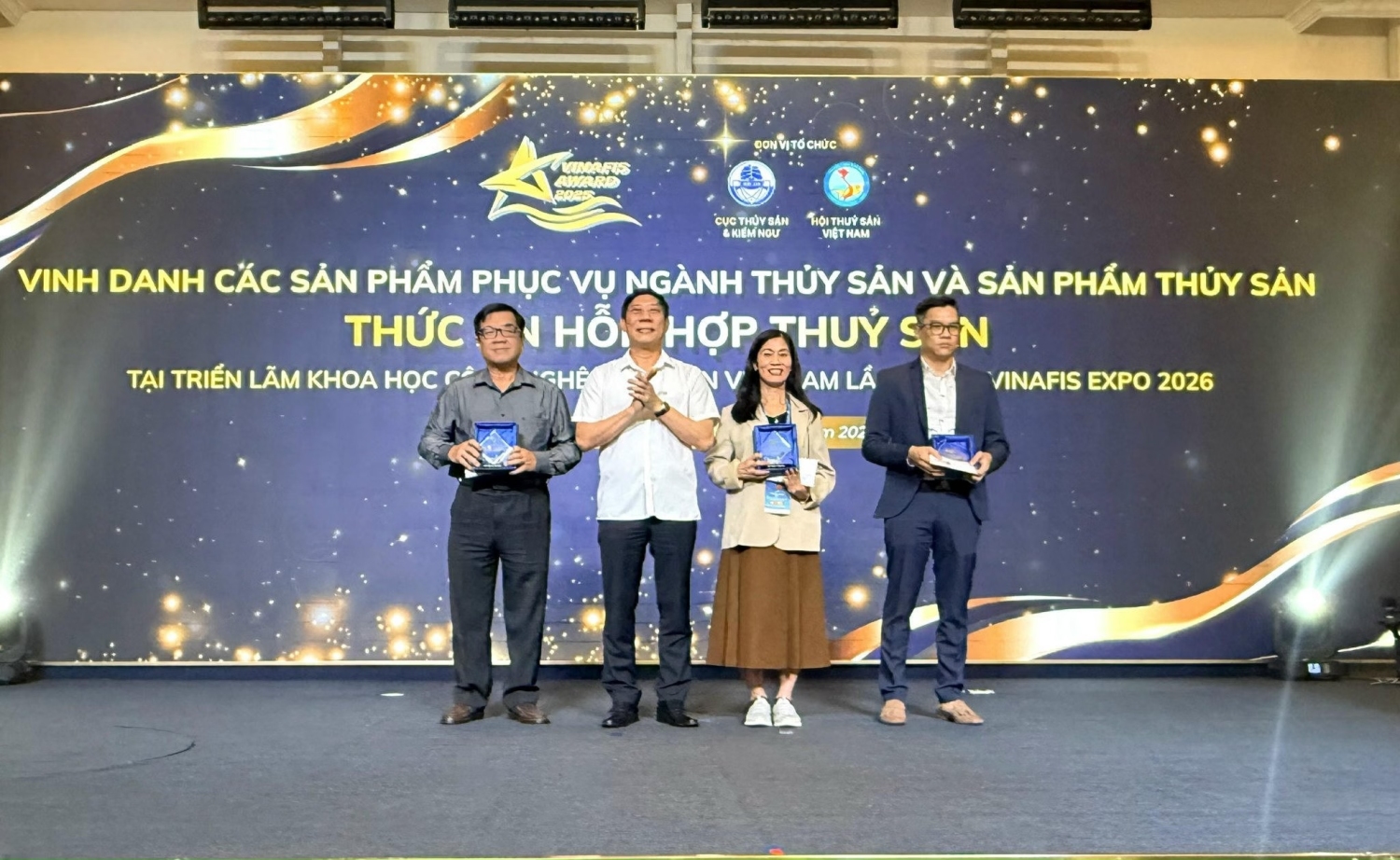 Trao Giải thưởng Chất lượng vàng thủy sản Việt Nam VinaFIS Award 2026