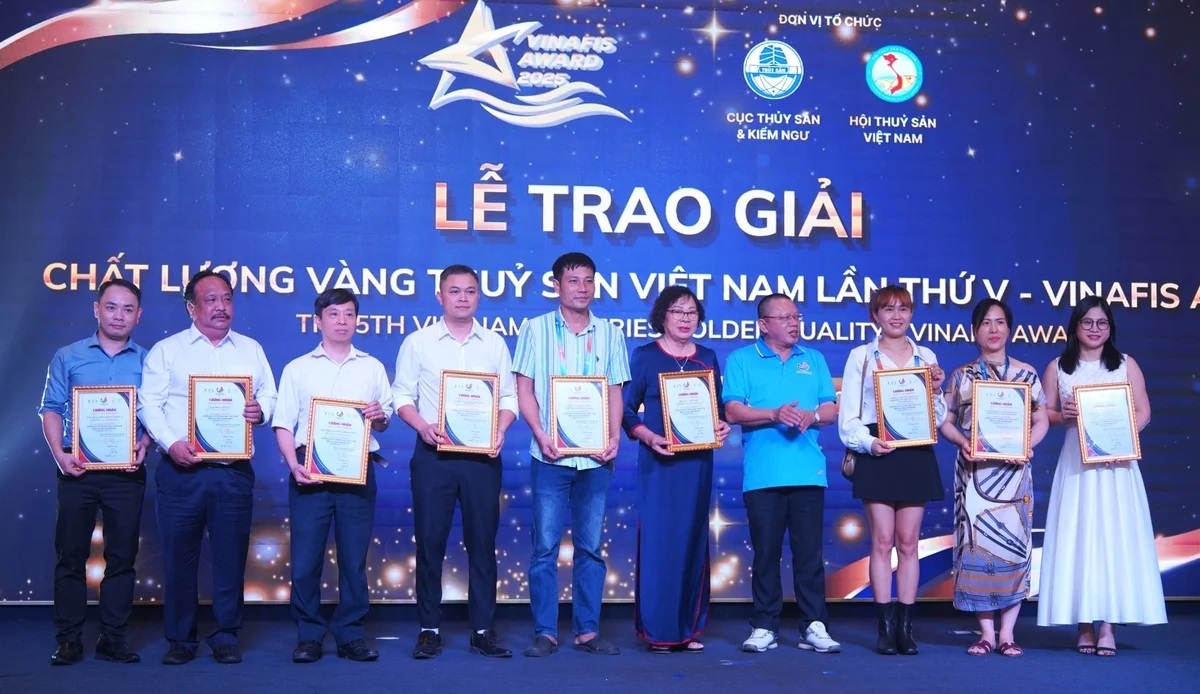 Trao Giải thưởng Chất lượng vàng thủy sản Việt Nam VinaFIS Award 2026 ảnh 1