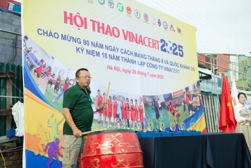 Hội thao VinaCert 2025: Gắn kết và sẻ chia