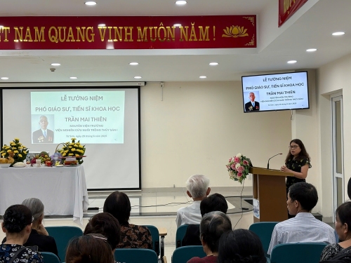 Lễ tưởng niệm TS.KH Trần Mai Thiên – Người trọn đời vì giống cá Việt