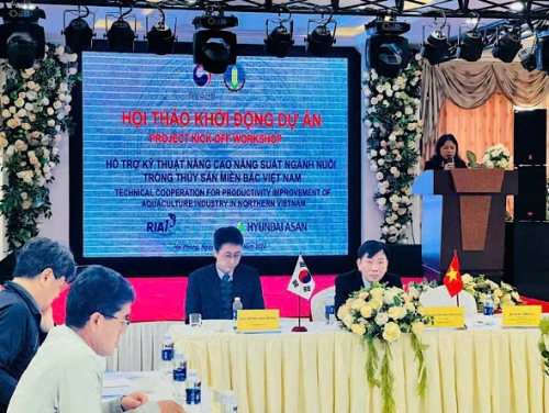 RIA1 đẩy mạnh hợp tác quốc tế trong nghiên cứu, chuyển giao công nghệ và đào tạo về nuôi trồng thủy sản
