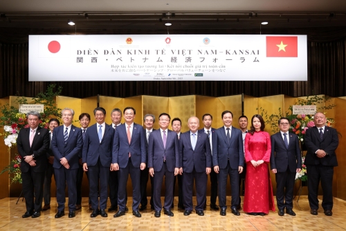 Diễn đàn Kinh tế Việt Nam-Kansai: Động lực mới cho hợp tác Việt Nam-Nhật Bản