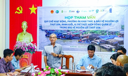 Mô hình đồng quản lý tại xã Đá Bạc, Cà Mau