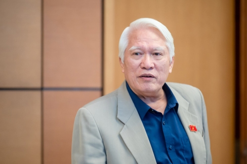 PGS.TS Nguyễn Chu Hồi điều hành công việc của Hội Thủy sản Việt Nam