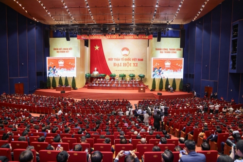 Lãnh đạo Hội Thủy sản Việt Nam dự Lễ khai mạc Đại hội đại biểu toàn quốc Mặt trận Tổ quốc Việt Nam lần thứ XI