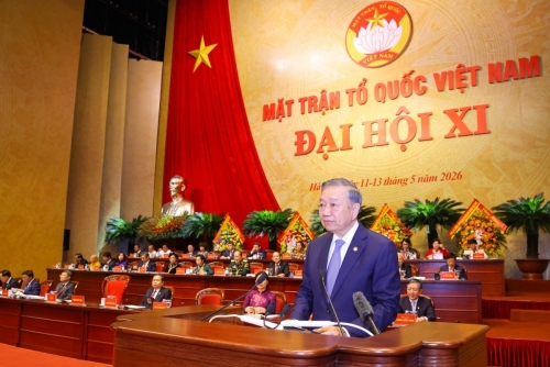 Phát biểu của Tổng Bí thư, Chủ tịch nước Tô Lâm tại Đại hội đại biểu toàn quốc Mặt trận Tổ quốc Việt Nam lần thứ XI
