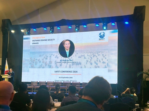 Chủ tịch Hội Thủy sản Việt Nam dự và phát biểu tại Safet conference 2026