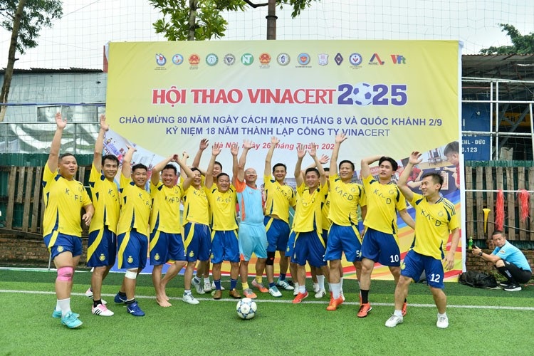 Hội thao VinaCert 2025 Gắn kết và sẻ chia 4