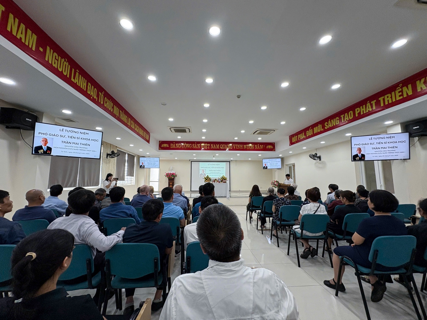 Le tuong niem TSKH Tran Mai Thien (3)