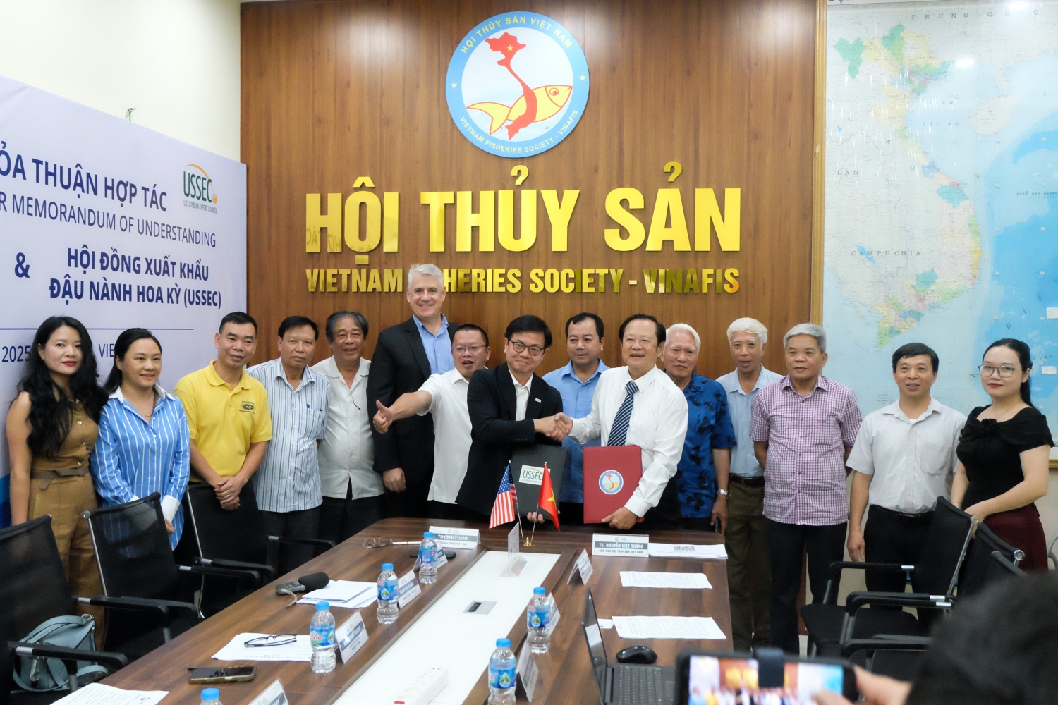 Hợp tác giữa Hội Thuỷ sản Việt Nam (VinaFIS) và Hiệp hội Xuất khẩu đậu nành Hoa Kỳ (USSEC) ảnh 3