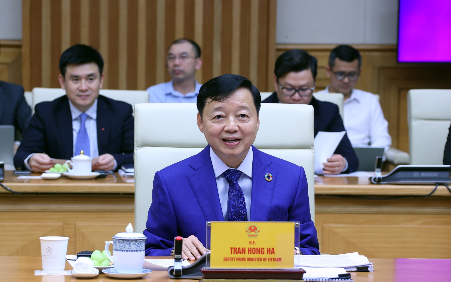 Phó Thủ tướng Trần Hồng Hà làm việc với Đoàn thanh tra IUU của EC ảnh 2