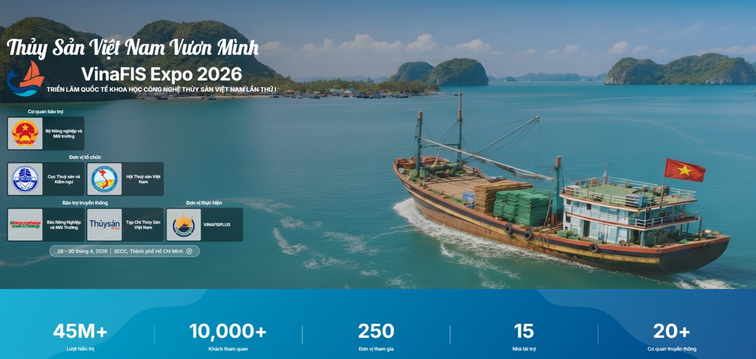 VinaFIS Expo 2026 Động lực mới cho ngành thủy sản vươn tầm toàn cầu 1