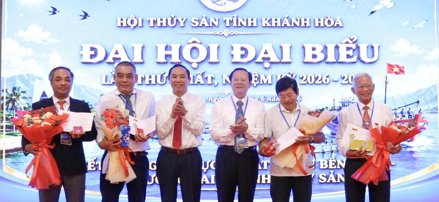Đại hội đại biểu Hội Thủy sản tỉnh Khánh Hòa lần thứ I, nhiệm kỳ 2026 2031 thành công tốt đẹp ảnh 3
