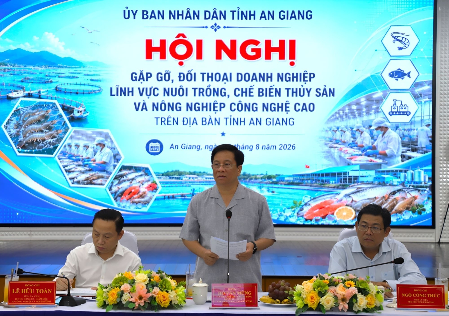 An Giang gặp gỡ và đối thoại cùng doanh nghiệp thủy sản, lúa công nghệ cao ảnh 3